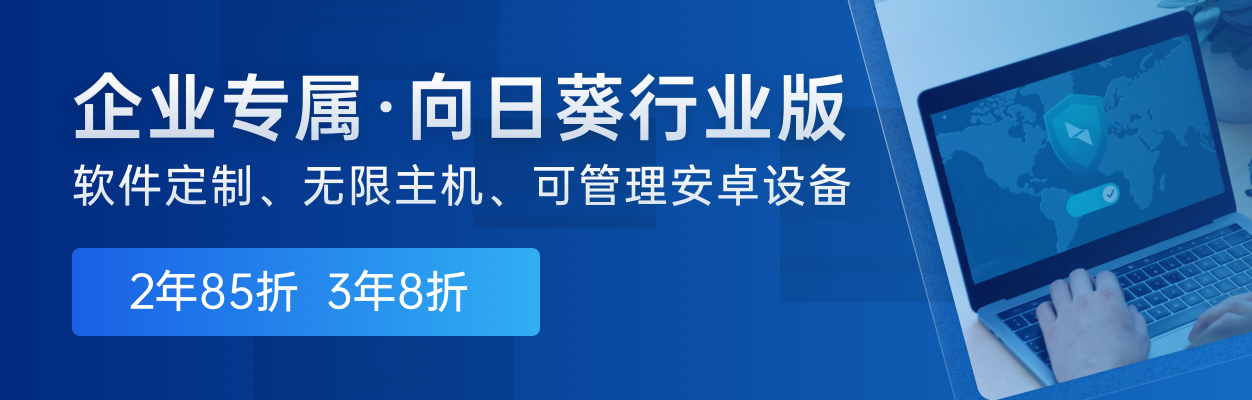 向日葵远程控制软件 远程控制电脑手机 远程桌面连接 远程办公 游戏 运维 贝锐向日葵官网